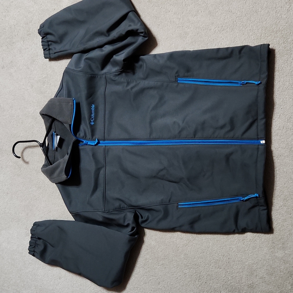 Columbia Fleece Lined Youth Jacket - Gray 18/20